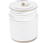 Amazon Basics Câble d’enceinte - Calibre 12 , cuivre sans oxygène à 99,9 %, Mâle, Blanc, 30,5m