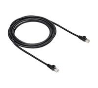 Amazon Basics Câble réseau Internet Ethernet Gigabit Cat-6 RJ45-3 m, Lot de 1, Noir