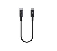 Amazon Basics Câble USB-C (Source) vers Micro-B 2.0 (Appareil), 1,8m, Noir , Charge 3A, Transfert de Données à 480Mbps, pour Manettes, Appareils Photo et GPS
