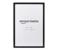 Amazon Basics Cadre Photo/Poster Rectangulaire en Bois, 51cm x 76cm, Noir