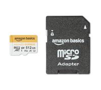Amazon Basics Carte Mémoire microSD Express de 512 Go, Jusqu’à 880 Mo/s en Lecture, Jusqu’à 650 Mo/s en Écriture, Fonctionne avec la Nintendo Switch 2