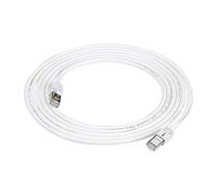 Amazon Basics Cat 7 RJ45 Câble Internet Haute Vitesse Gigabit Ethernet Patch, 1 pièce, 3 m, Blanc