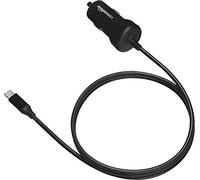 Amazon Basics Chargeur Lightning de voiture 5 V 2,4 A Câble Droit de 0,91 m, Noir