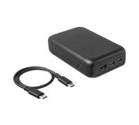 Amazon Basics Chargeur Portable Haute Capacité avec 3 Ports de Sortie, 20 000mAh, Noir