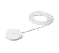 Amazon Basics Chargeur Sans Fil 25W Certifié Qi2.2, Compatible MagSafe Pour iPhone 17/16/15/14/13/12, Compatible Magnétique pour Smartphones Android et Google, Blanc (Adaptateur Non Inclus)