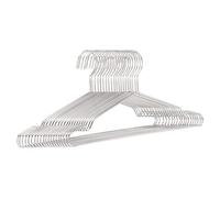 Amazon Basics cintres en acier inoxydable, 20 pièces, Chromé