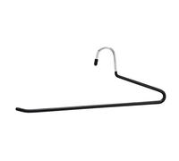 Amazon Basics Cintres porte-pantalon, Accessoires de rangement - Enfilage facile, lot de 10, Chromé