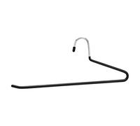 Amazon Basics Cintres porte-pantalon - Accessoires de rangement, Enfilage facile, lot de 30, Chromé