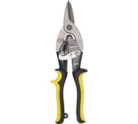Amazon Basics Cisaille Tole Coupe Droite, Cisaille Aviation, Cisaille Metal, Lames Cr-V, Verrouillage Sécurité, Coupe jusqu'à 1,2 mm Acier & 0,8 mm Inox, pour Plaquiste, Placo & Bricolage