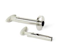 Amazon Basics Coupe-Ananas et Vide-Pomme, Lot de 2 Pièces, Passent au Lave-Vaisselle, Gris