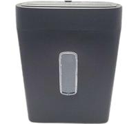 Amazon Basics Destructeur coupe croisée 12 feuilles papier cartes de crédit