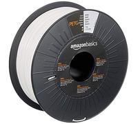 Amazon Basics Filament PETG pour imprimante 3D 1.75 mm, Bobine 1 kg, Blanc