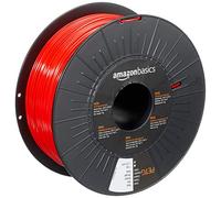 Amazon Basics Filament PETG pour imprimante 3D 1.75 mm Rouge Bobine 1 kg