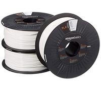 Amazon Basics Filament PLA 1,75 mm blanc 3 bobines de 1 kg pour impression 3D