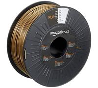 Amazon Basics Filament PLA pour imprimante 3D, 1.75 mm, D'or, Bobine, 1 kg