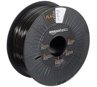 Amazon Basics Filament PLA pour imprimante 3D, 1.75 mm, Noir, Bobine, 1 kg, 1 Spool