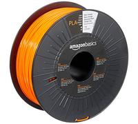 Amazon Basics Filament PLA pour imprimante 3D, 1.75 mm, Orange fluo, Bobine, 1 kg