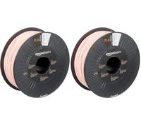 Amazon Basics Filament PLA pour imprimante 3D, 1.75 mm, Rose, Bobine, 1 kg (Lot de 2)