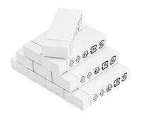 Amazon Basics Gomme blanche, format bloc, lot de 10