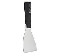 Amazon Basics Grattoir solide à lame courbée, prise souple avec emplacement pour tige de rallonge et embout de frappe, 7.62 cm