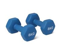 Amazon Basics haltères en néoprène set, 8 kg, Aqua