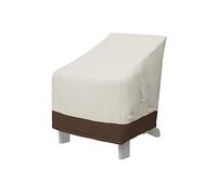 Amazon Basics Housse de protection pour chaise Adirondack,Beige+brun Clair, 1-Pack