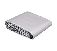 Amazon Basics Imperméable Bâche multi-usage en polyéthylène, 3,6 x 6 m, épaisseur 16 MIL, 6kg, Argenté/Noir, Lot de 1