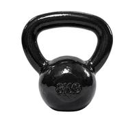 Amazon Basics Kettlebell - Poids d'Entraînement en Fonte avec Poignée Large Texturée - Finition Peinte - Noir
