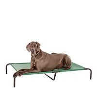 Amazon Basics Lit surélevé et rafraîchissant pour animaux de compagnie, XL taille, Chien, Vert, L 153 x l 94 x H 23 cm