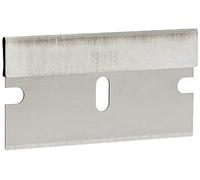 Amazon Basics Lot de 100 lames de rasoir à bord unique pour racloir pour Hommes, rangées dans une boîte à large ouverture à rabat