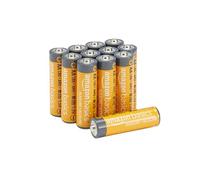Amazon Basics Lot de 12 piles alcalines AA haute performance, 1,5 V, durée de conservation de 10 ans