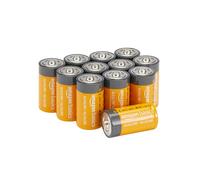 Amazon Basics Lot de 12 Piles alcalines Type C Multi-Usage, 1,5 V, durée de Conservation de 5 Ans