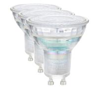 Amazon Basics Lot de 18 ampoules spot LED GU10, 3,7 W (équivalent à 35W), blanc froid, Dimmable, qualité professionnelle