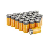 Amazon Basics Lot de 24 piles alcalines type C multi-usage, 1,5 V, durée de conservation de 5 ans