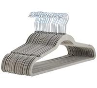 Amazon Basics Lot de 30 cintres en velours pour costumes Gris