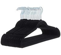Amazon Basics Lot de 30 cintres en Velours pour Costumes, Noir