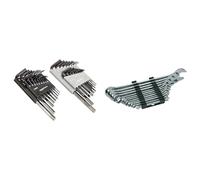 Amazon Basics Lot de 36 clés Allen/pour vis à six pans creux Mesures impériales/SAE et métriques & Brüder Mannesmann Set de clés polygonales (Import Allemagne)