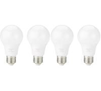 Amazon Basics Lot de 4 ampoules LED, culot à vis Edison E27, 8 W (équivalent à 60 W), blanc froid, Non Dimmable