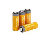 Amazon Basics Lot de 4 piles alcalines 23A, 12 V, puissance longue durée