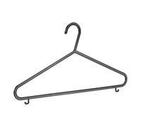 Amazon Basics Lot de 50 cintres avec Barre pour Pantalon et Crochets Noir