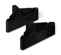 Amazon Basics Lot de 50 cintres en Plastique, Taille Adulte, Noir