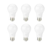 Amazon Basics Lot de 6 ampoules LED, culot à vis Edison E27, 8 W (équivalent à 60 W), blanc froid, Non Dimmable