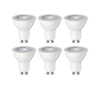 Amazon Basics Lot de 6 ampoules spot LED E27 4.7 W (équivalent 50 W) Blanc Chaud Intensité non variable