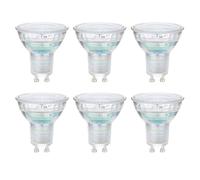 Amazon Basics Lot de 6 ampoules spot LED GU10, 4,8 W (équivalent à 50W), blanc chaud, Dimmable, qualité professionnelle