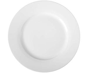 Amazon Basics lot de 6 Assiettes Plates en Porcelaine, 26.67 cm