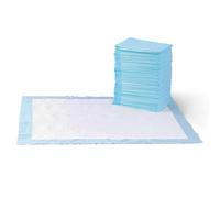 Amazon Basics Lot de 60 Protections pour déjections Canines, Anti-Fuite, 5 Couches, Surface à séchage Rapide, Taille XL, pour Chiens et Chiots, Bleu