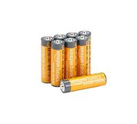 Amazon Basics Lot de 8 piles alcalines AA haute performance, 1,5 V, durée de conservation de 10 ans