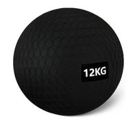Amazon Basics Médecine Ball pour entraînement Sportif, 12 kg, Noir