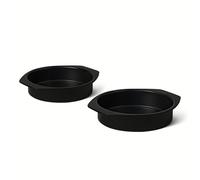 Amazon Basics Moule à Gâteau Rond Antiadhésif, Passe au Four et au Lave-Vaisselle, 22,9cm, Lot de 2