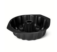 Amazon Basics Moule à Gâteaux Cannelé Antiadhésif, Passe au Lave-Vaisselle et au Four, 25,4cm, Noir